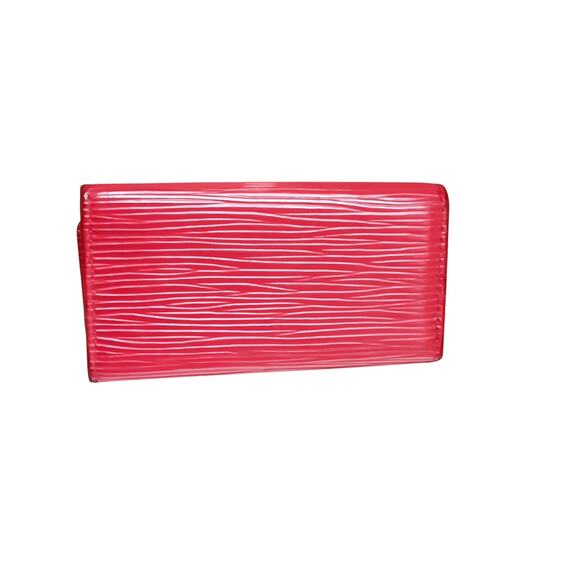Authentic Louis Vuitton Key Holder Red Epi Leather 4 Hook Case - Picture 3 of 14